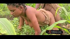 Amaka the village slut visited okoro in the farm for quick blow job